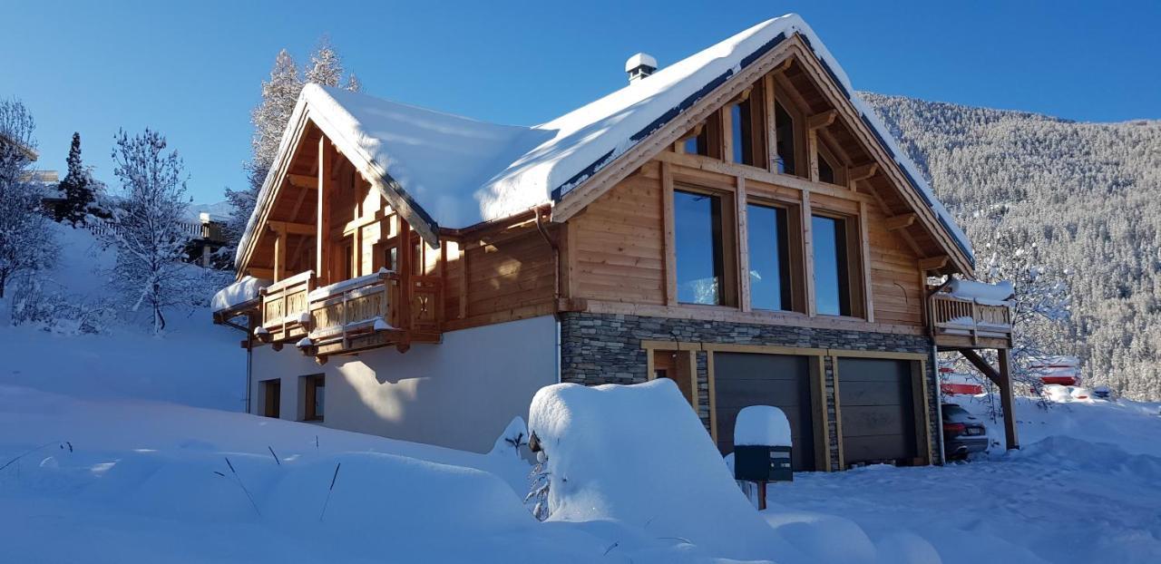 Chalet 19 Personnes Le Petit Mozart Villa Les Orres Esterno foto
