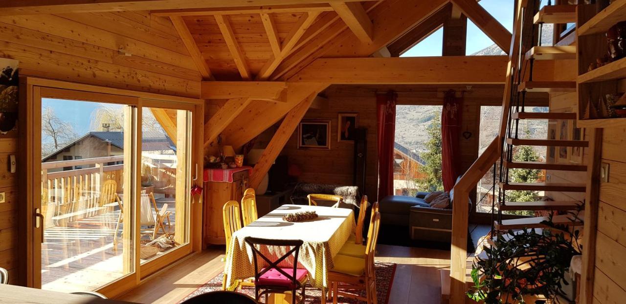 Chalet 19 Personnes Le Petit Mozart Villa Les Orres Esterno foto